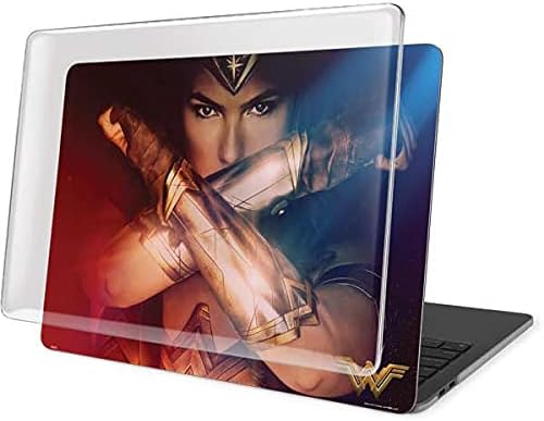 Skinit Case + Skin Compatible with MacBook Pro 15in (2016-19) - Officially Licensed Warner Bros Wonder Woman Amazon Princess Design