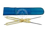 Humaira Nautical Solid Brass Proportional Divider 9 inch Survey Engineering Drafting Artist Tool