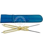 Humaira Nautical Solid Brass Proportional Divider 9 inch Survey Engineering Drafting Artist Tool