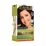 Indus Valley Natural Organic Damage Free Gel Hair Color | Organic Hair Dye, Ammonia Free, Vegan & Cruelty Free | Up to 100% Gray Coverage, Long Lasting Results |Dark Brown 3.0 (20gram+200ml)
