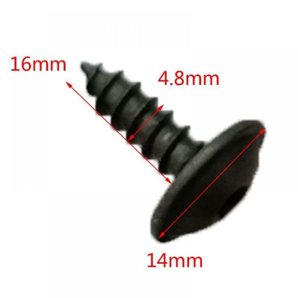 10pcs Torx Screw Set for Car Engine Under Cover Splash Guard Self-Tapping Screws Compatible with N90974701