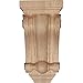 Ekena Millwork CORW04X04X07DERW Devon Traditional Wood Corbels, 4