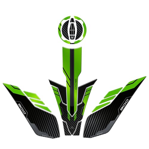 Autocollant Moto Z900 Kawasaki 2023-2024 : Protection Résine 3D Premium de Fabrication Italienne