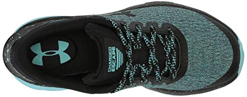 Under Armour Women's Charged Escape 3 Running Shoe, Black (004)/Blue Haze, 12 #TOP4
