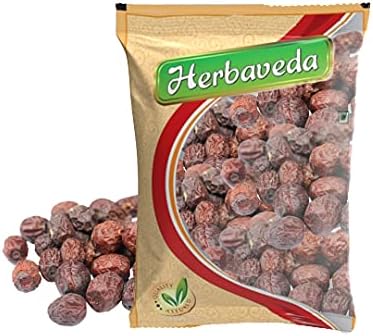 LEANBEING Herbaveda- Unnab Ber Red Dry (500Gram)|Jujube|Zizyphus Sativa Gaetn|Jujube Dry Fruit