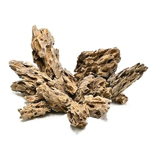 Aquarium Stone Rocks Dragon Stone 10lb Aquarium Décor Rocks Aquascaping Stone Fish Rocks for Aquariums Landscaping Model Tank Decoration Paludarium Amphibian Enclosures(2-6 inches)