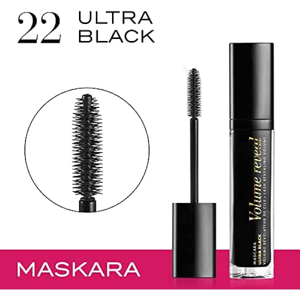 Bourjois Volume Reveal Mascara, 22 Ultra Black, 8 мл