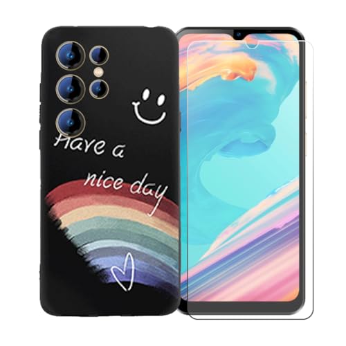 pGYDQQKJP[X Oukitel C1 Plus + KXXN[یtB Aȃ\tgVRP[XیTPUJo[̃P[XJo[ p (6.52") - LLM44