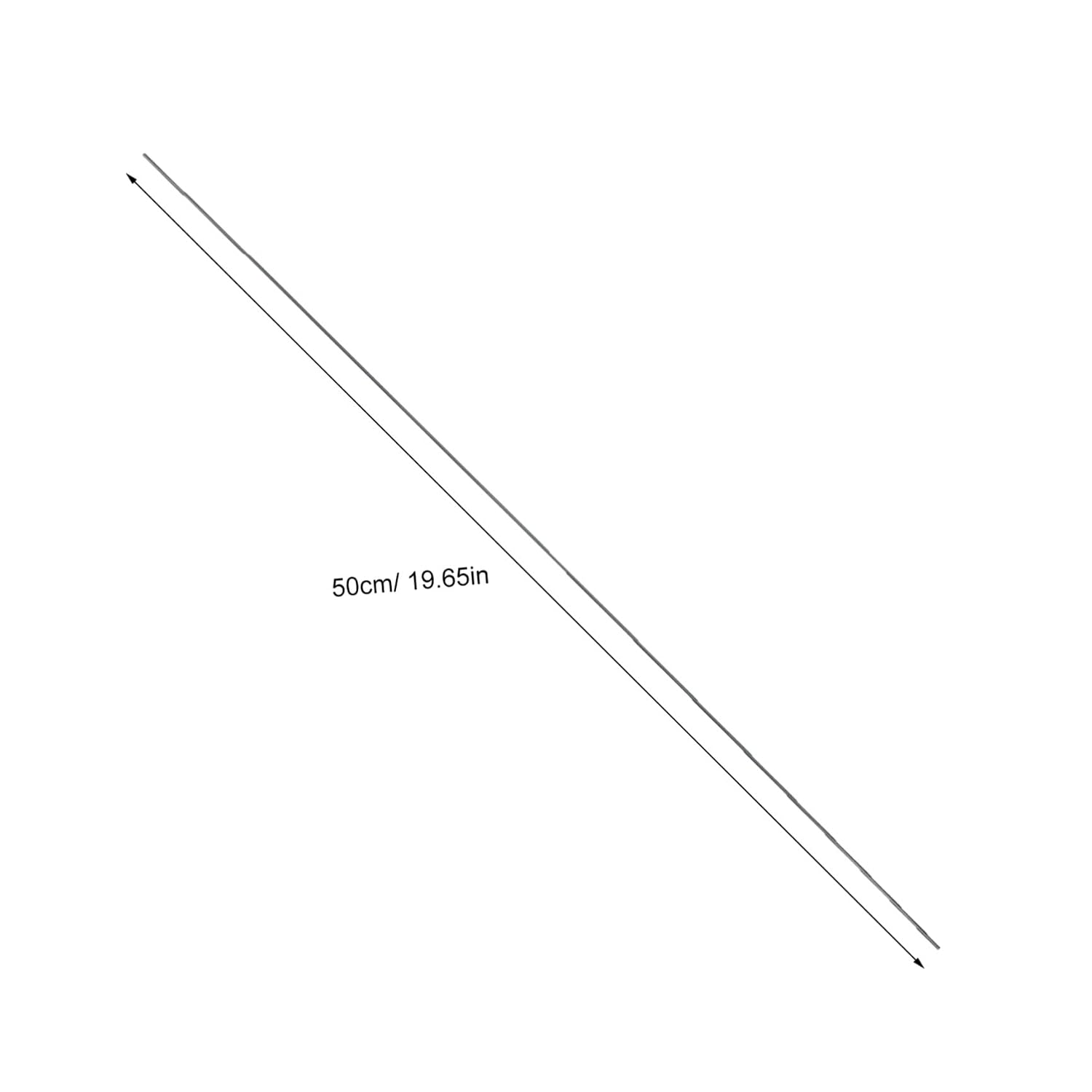10pcs 2mm Diameter X 500mm Carbon Fiber Rods for Rc Airplane Model Assembly – Rigid Round Solid Carbon Fibre Poles for Control Linkage and Wing Spar Reinforcement