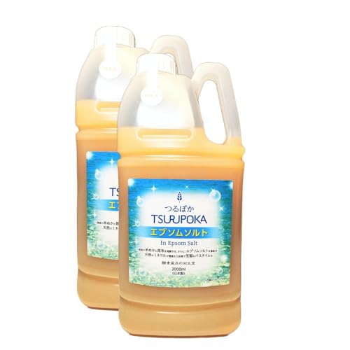 回生堂株式会社 [手軽に 酵素 風呂]うるおい入浴液「つるぽかエプソムソルト」2L×2本