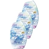 消臭力 プレミアムアロマ [まとめ買い] 部屋用 置き型 紫陽花 (あじさい) 400mL×3個 お部屋の消臭力 玄関 リビング 寝室 ルームフレグランス 消臭剤 消臭 芳香剤 2025