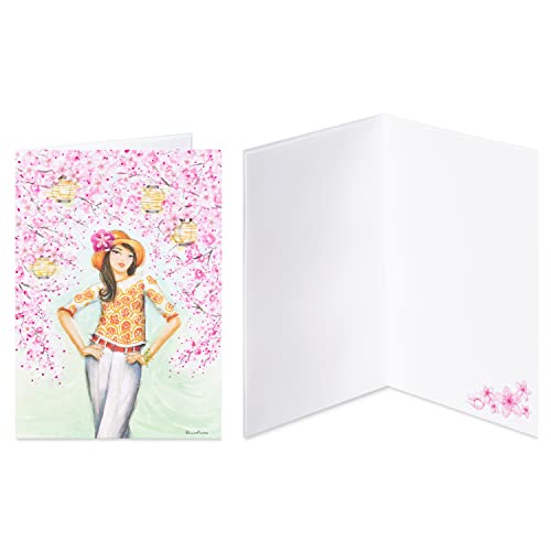 Image of Papyrus Deluxe Boxed Birthday Card Assortment - Designed by Bella Pilar, City Fashion (4-Count)