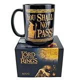 El Señor de los Anillos (You Shall Not Pass) - Taza negra