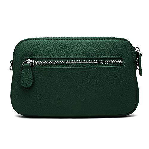 Buy YALUXE Leather Wristlets for Women Clutch Wallet Wrist Strap