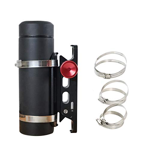 MFC New Multi-purpose Aluminum Adjustable Fire Extinguisher Holder Mount with 8 Clamps(4 pcs extra adjustable rings for spare using) Fit for Jeep Wrangler UTV Polaris RZR Ranger