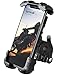Lamicall Soporte Movil Bicicleta, Soporte Motocicleta - Rotación 360° Soporte Manillar para iPhone 12 Mini, 12 Pro Max, 11 Pro, XS Max, X, XR, 8, 7, 6S, Samsung S10 S9 S8, Huawei, 4.7-6.8" Smartphones