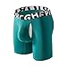 Men's Underwear Breathable Boxer Briefs Long Leg Sports Pouch Fashion Shorts Pouch Support Athletic Soft Underwear Dark Green XX-Large
