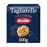 Barilla Tagliatelle – Authentic Italian Pasta Made with Durum Wheat – Classic Long Shape Pasta - For Tagliatelle Recipes - Single Pack of 1 x 500g