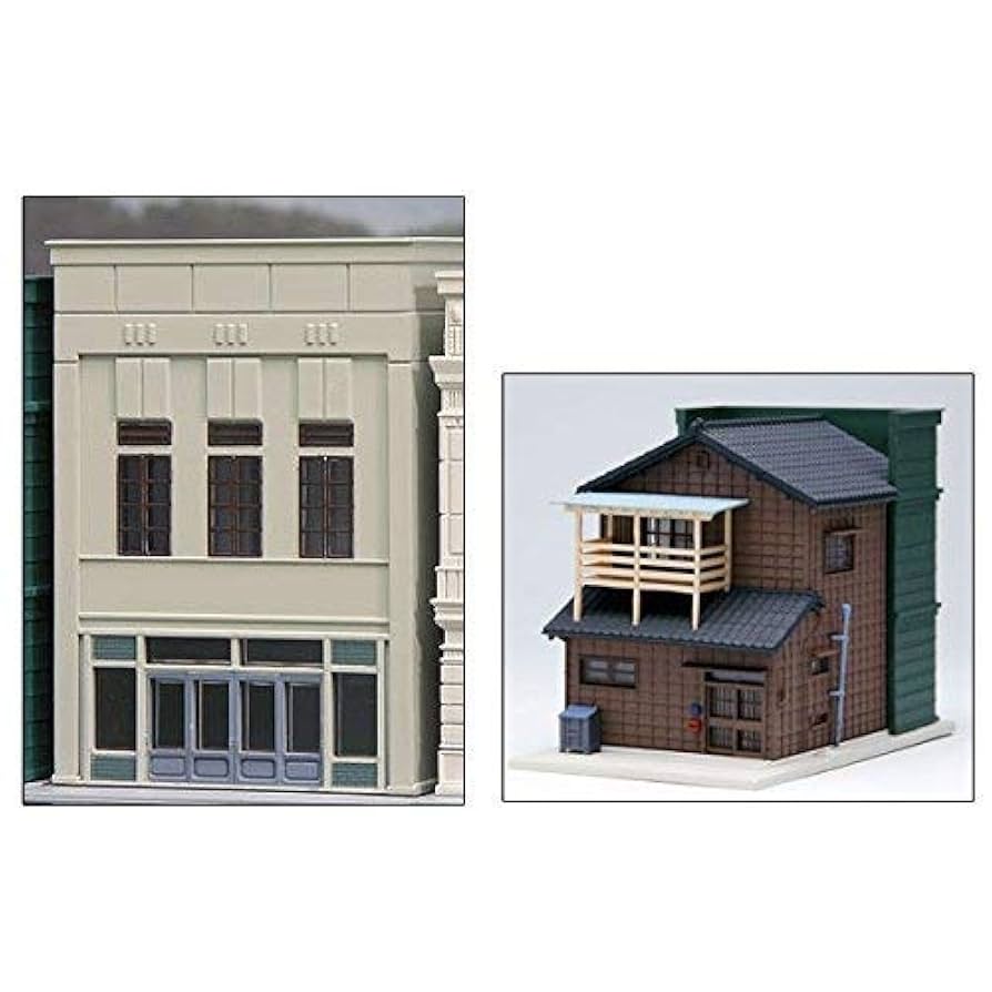 (未使用･未開封品)　カトー Nゲージ 23-472 看板建築商店2 (モルタル) qdkdu57 Amazon | カトー Nゲージ 23-472 看板建築商店2 (モルタル