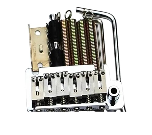 Bloc de cordes en acier inoxydable noir pour pont trémolo de guitare électrique BS184