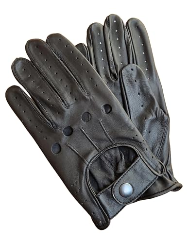 Gants de Conduite Pour Hommes, Noir, M