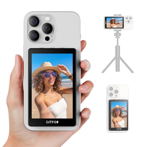 Gitfos Phone Vlog B胂j^[XN[, 4K 30fps L^, 40GbpsfAUSB-CP[ut, BuOACuXg[ATikTokpfA}OlbgZtB[XN[, iPhoneΉ (Andr
