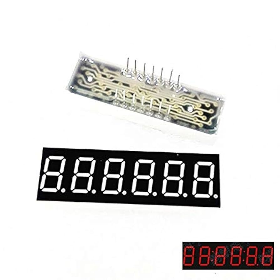 Amazon.com: Individual LEDs 0.36inch 7 Segment 6 Digit