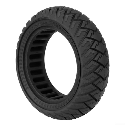 Image of 10 Inch 10X2.70-6.5 Solid Tyre, Solid Rubber Tire For Kugoo G-Booster G2 Pro Electric Scooter, Super-Grip Wheels Replacement, Black