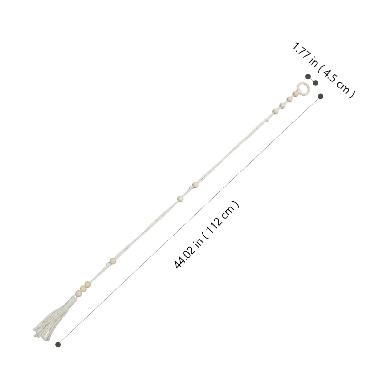 Abaodam 5piezas Organizador De Sombreros De Macramé De Soporte De Almacenamiento De Sombreros De Pared Rack De Gorras De Decoración Bohemia Fácil Instalación Ahorra Espacio