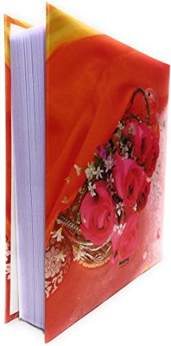 Image of Natraj Series Photo Album with Extra Clear PVC Film 200 Photos (Photo Size Supported: 4x6 Inches, Multicolour) (Design 5)