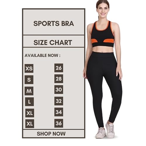 Image of Women's Non Padded Stylish Sports Bra, Full Coverage, Anti Bacterial, Wireless Comfortable Gym, Yoga Sport Bra