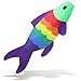 Produktbild Anley 40-Zoll-Karpfen Windsack - Regenbogen Koi Gold Fisch Wind Streamer - Japanische Cartoon Flagge für Garten, Hinterhof Dekor