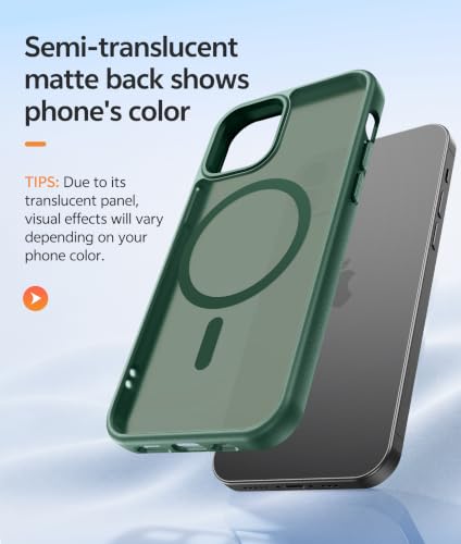 Image of FNTCASE for iPhone 12 / 12 Pro Case, with Screen Protector, Fit for Magsafe