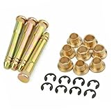 1 kit de conversion de charnières de porte for pièces extérieures (compatible avec Accord, Civic, CR-V, CRX, CX, DX, EX, SI, EG6, B16, D16, EK, EG, EH)