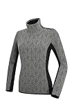 Zwei-Wege-Fleece mit Wollmischgewebe und Half-Zip-Einsätze mit Camouflage-Puller-Fitting: Regular XS XXL