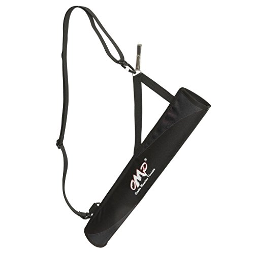 October Mountain Products No-Spill Hip & Back Tube Quiver (Rh/Lh - Black) #TOP7