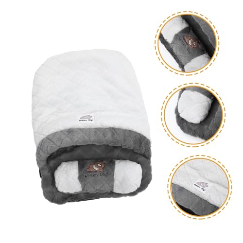 BESPORTBLE Saco De Dormir Para Animais De Estimação Cama De Ninho De Gato De Pelúcia Gatinho Dormind