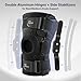 Fit Geno Hinged Knee Brace for Meniscus Tear: Adjustable Knee Support for Knee Pain w/Side Stabilizers & Hinges for Injury or Surgery Recovery - Men and Women