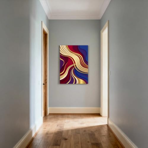Toile décoration murale de luxe LYBCEOUG : affiche d'art abstrait premium