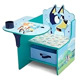Delta Children Bluey Chair Desk with Storage Bin...