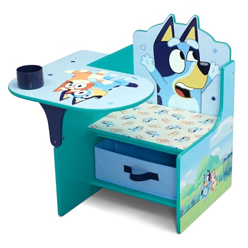 Delta Children Bluey Chair Desk with Storage Bin - Greenguard Gold Certified, Blue by Delta Children - Used condition - US$40.94