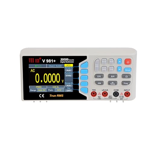 Image of VAR TECH V 981 Plus Bench top Digital Multimeter with PC Interface TRMS (30000 Counts)