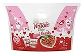 Garden Veggie Valentines Mini Hearts Snack Chips, Sea Salt, 0.5 oz (12 Count)