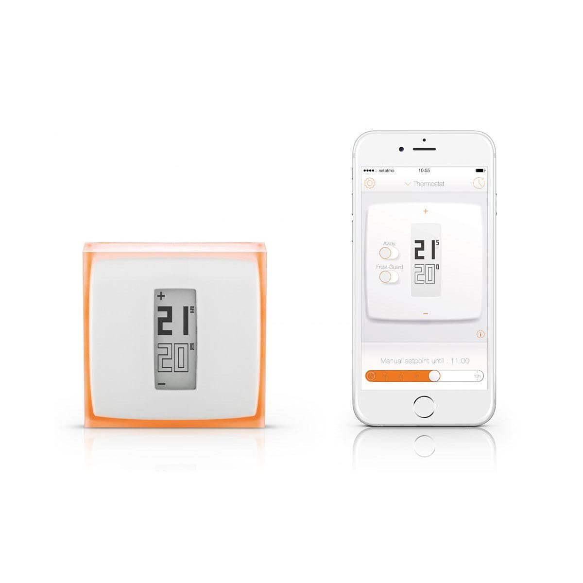 Netatmo Podłączony Termostat Netatmo do Indywidualnych Kotłów, NTH01-EN-EU