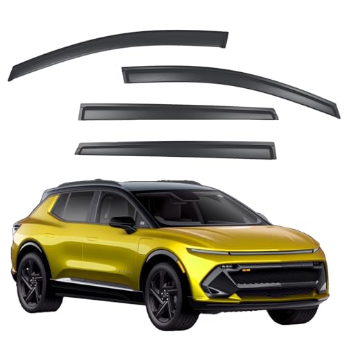 YCLizz Window Visors Rain Guards Compatible with Equinox EV 2025 2026