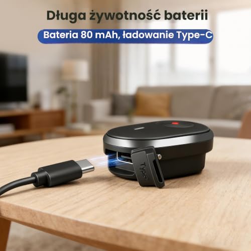 Pilot z pierścieniem dla insta360 GO Ultra / X5 / / X4 / X3 / Ace Pro 2 Mini Control dla Gopro Hero 13 12 11 Max 2 dla DJI Osmo Action 6 5 4 Nano 360 Akcesoria Telefon Bezprzewodowy Pilot