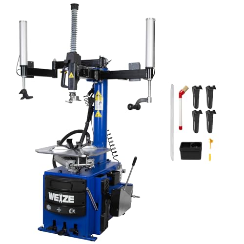 WEIZE 2 HP Tire Changer with Dual Assist Arms