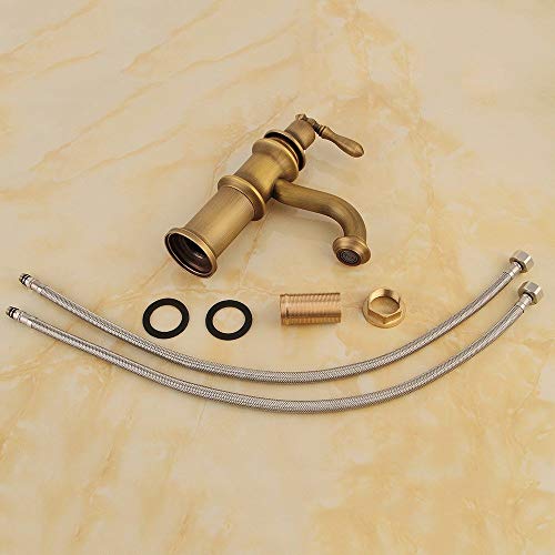 Robinet mitigeur de salle de bains rétro pour un lavabo vintage