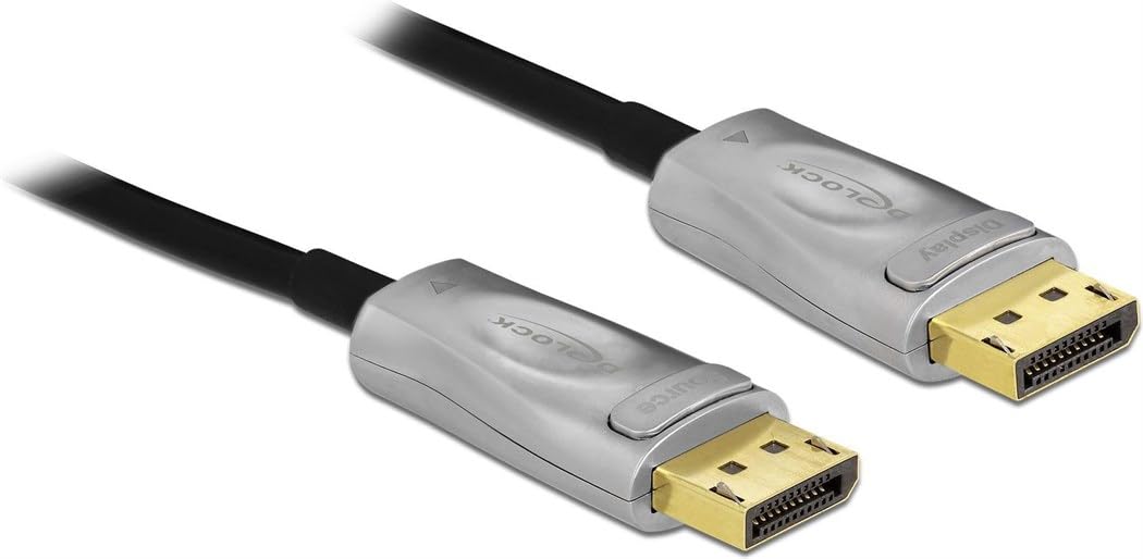 Delock aktywny kabel optyczny DisplayPort 1.4 8K 10 m