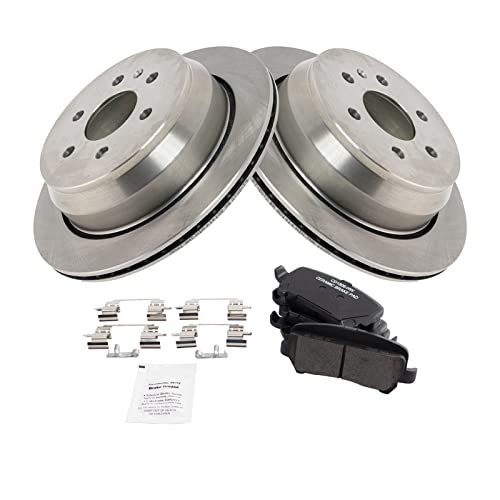 Image of TRQ Brake Pad and Rotor Kit